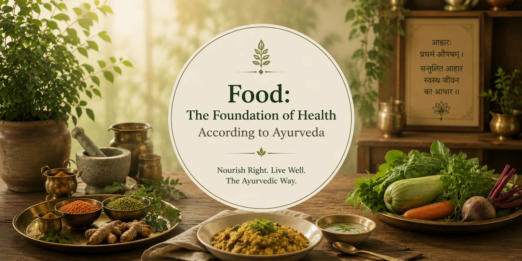 Food: The Foundation of Health According to Ayurveda
