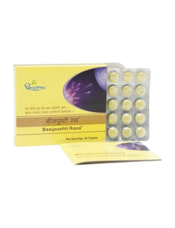 Beejpushti Rasa – Ayurvedic Prajajanan & Vajikaran Support